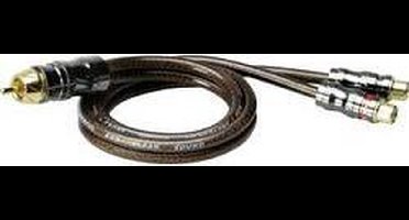 Sinuslive YX-1 Y-cinchkabel 0.50 m [1x Cinch-stekker - 2x Cinch-koppeling]