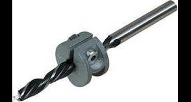 wolfcraft - Houtboor 6 mm inclusief Dieptestop - Dieptebegrenzing deuvels - 2731000