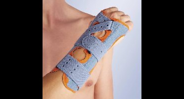 Orliman Manutec Polsbrace - Maat: 1 (14-18 cm) - Kleur: Grijs