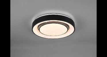 REALITY MONA - Plafondlamp - Zwart mat - incl. 1x SMD 20W