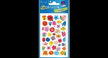 Avery Avery AV-54304 Papieretiket Z-design Pakje A 3 Vel Bloempjes