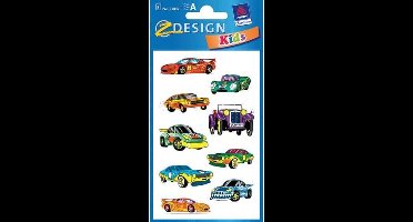Avery papieretiket Z-Design Kids pakje a 3 vel auto's