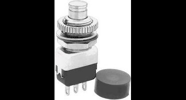 APEM 104350003 104350003 Druktoets 220 V/AC 2 A 1x aan/(uit) Moment 1 stuk(s)