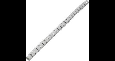 TRU COMPONENTS 1593187 TC-MX-KLT25GY203 Spiraalslang 25 mm (max) Grijs 5 m