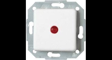 Kopp 614613083 Controleschakelaar Inzetstuk Europa Arctisch-wit, Mat 1 stuk(s)