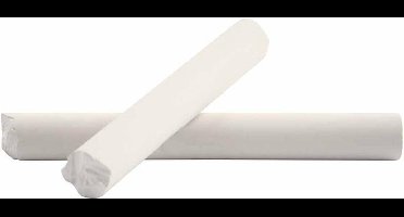 Creotime Schoolbordkrijt, l: 8 cm, wit, 10x10 stuks