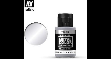 Vallejo Hobbyverf Acrylverf - 77716 Metal Color Semi Matt Aluminium - Acryl (32 ml) Verf flesje - 32 ml