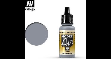 Vallejo Hobbyverf Acrylverf - 71050 Model Air Light Grey FS36300 RAL7001 - Acryl - 17ml Verf flesje - 17 ml