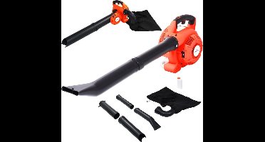 LuxeLivin' - Bladblazer 3-in-1 benzine 26 cc oranje