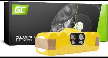 GREEN CELL Batterij voor iRobot Roomba 80501 510 530 540 550 560 570 580 610 620 625 760 770 780 14.4V 3.5Ah