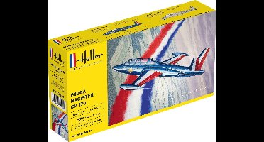 Heller Modelbouwpakket Militaire voertuigen - 80220 Fouga Magister CM 170 Plastic - 1:72 - Modelbouw