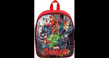 Avengers rugtas - rood/zwart -Marvel Avenger rugzak