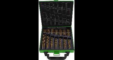 HBM 99 Delige HSS - Tin Gecoate Borenset