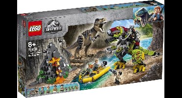 LEGO Jurassic World T. Rex vs. Dinomecha Gevecht - 75938