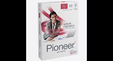 Kopieerpapier Pioneer A3 80gr Wit 500vel