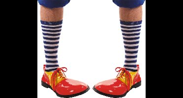 WIDMANN - Blauw met wit gestreepte kousen voor volwassenen
