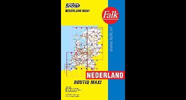 Routiq patent wegenkaarten - Routiq Nederland Maxi Tab Map