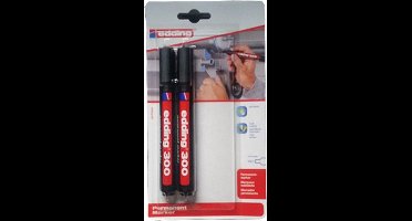 Edding 300 permanent marker 2 stuks zwart