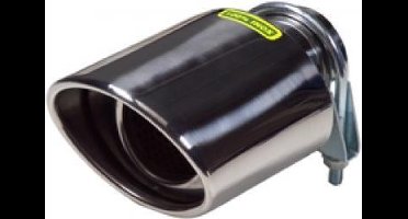 Uitlaatsierstuk RVS Ovaal - Passend 52-64mm