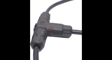 Waterdichte kabelverbinder - T splitter - Snelkoppeling - IP68 connector