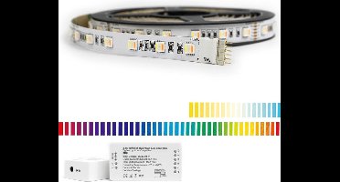 Zigbee led strip - White and color ambiance - Werkt met de bekende verlichting apps - 9 meter