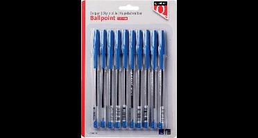 Balpen Quantore stick blauw blister