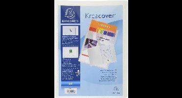 30x Kreacover�Personaliseerbare Presentatiemap - soepele PP - A4, Wit