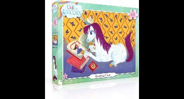 Reading Time - NYPC Uni the Unicorn Collectie Puzzel 48 Stukjes - 0819844010911