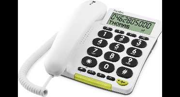 Doro PhoneEasy 312CS - Single DECT telefoon - Wit