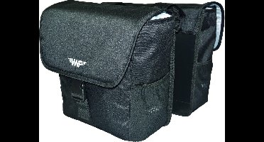 Vwp Dubbele Fietstas Go 32 Liter Zwart