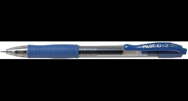 Pilot G2 Gel Ink Rollerball pen – Doos van 12 gelpennen - Medium Tip - Blauw