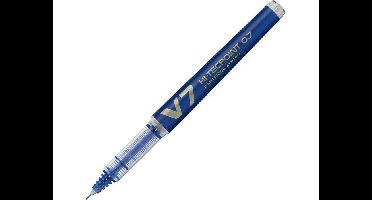 Rollerpen PILOT Begreen Hi-Tecpoint V7 medium blauw | 10 stuks