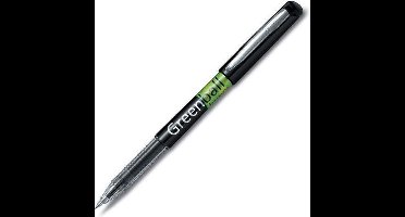 Rollerpen PILOT Greenball Begreen medium zwart | 10 stuks