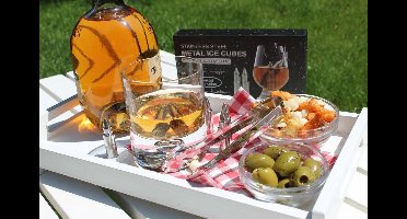 Ijsblok vervanger Kogel - Whisky Stones Bullets - Set van 6