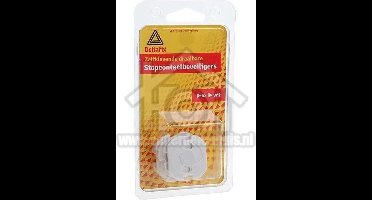 Deltafix stopcontactbeveiliger zelfklevend wit 6 st.