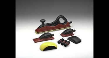 Schuurblokken 8-delige set in koffer