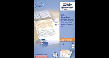 Avery Zweckform - Papier - entfernbarer Klebstoff - mikro-perforiert - weiß - A4 (210 x 297 mm) - 90 g/m² - 200 Blatt D