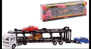 Auto Transporter met 3 auto's - Werkvoertuig