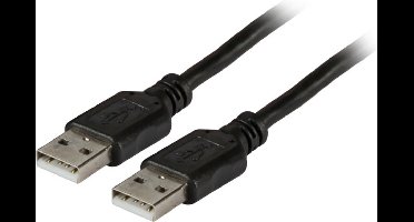 EFB Elektronik K5253SW.5 USB kabel 5 meter USB 2.0 USB A Zwart