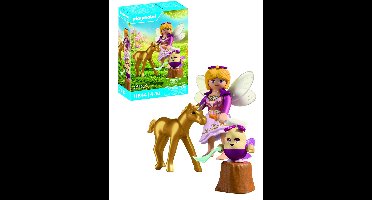 PLAYMOBIL: Gouden eenhoornveulen met fee - 71844