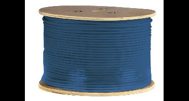 DANICOM CAT6A S/FTP 305 meter kabel op rol stug - LSZH (Dca) - Trekdoos - Internetkabel - Netwerkkabel - UTP kabel