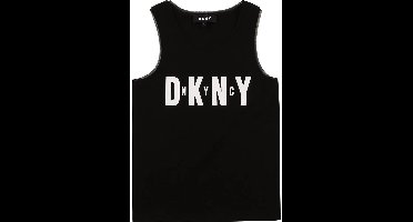 Dkny D35r21 Mouwloos T-shirt Zwart 8 Years Meisjes