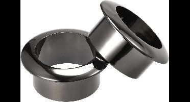 Kabeldoorvoertules - Bureau organiseren - Plastic - Kabelmanagement - Computer accessoire - Kantoorbenodigdheden - Wit - 30mm - Bureau accessoire - Draadorganizer.