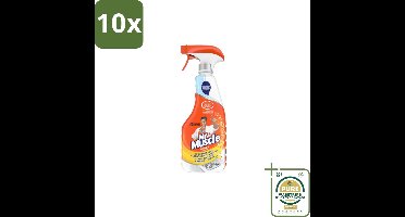 10 x Mr Muscle – Keukenreiniger Spray – 500 ml - Grootverpakking - Koffiezetapparaat