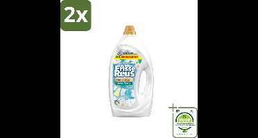 Frisse Reus - Vloeibaar Wasmiddel - Lotus - Witte Was - 100 Wasbeurten - Voordeelverpakking - 2 stuks - Wasmiddel - Vloeibaar wasmiddel