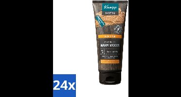 Kneipp - Douchegel - Men - Warm Woods - 2-in-1 - 200 ml - Voordeelverpakking - 24 stuks