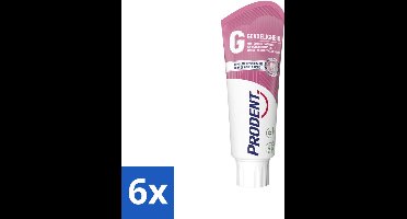 Prodent – Tandpasta – Gevoeligheid – Pro-Zinc Technologie – 75 ml - Voordeelverpakking - 6 stuks