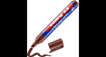 Decoratie Brilliant papiermarker Edding 33-07 bruin