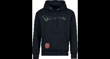 Pokémon Heat Logo - Black On Black Heren Trui met capuchon - zwart - XL