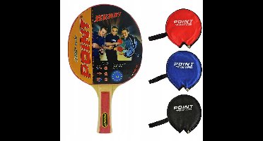 Tafeltennisbat Point Derby met hoes - Controle & beginnersvriendelijk